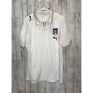 Preppy Streetwear Coquette Utility Shirt Soccer Jersey Top Puma Mens Large